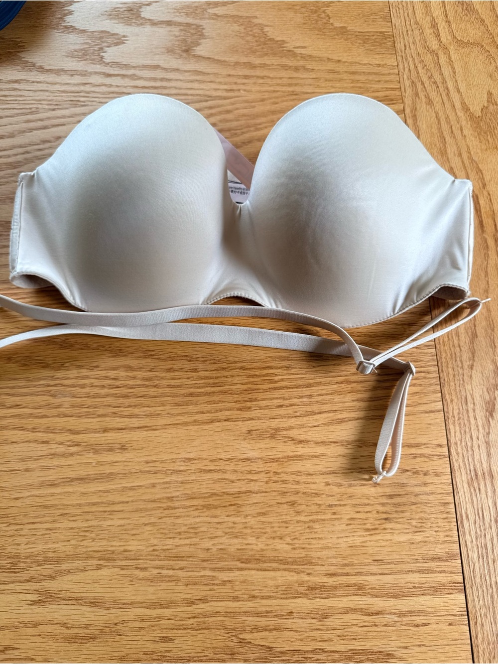 Victoria's Secret Strapless Convertible Bra in Light Beige